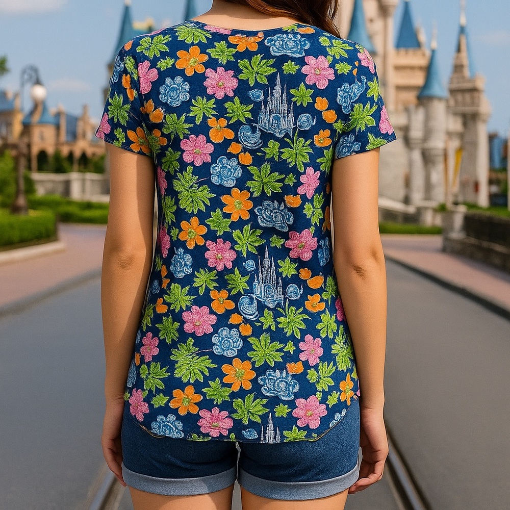 Disney Lilly Pulitzer Blusa / T-shirt / Top
Mickey & Minnie floral tee
Size XXS - Picture 2 of 5